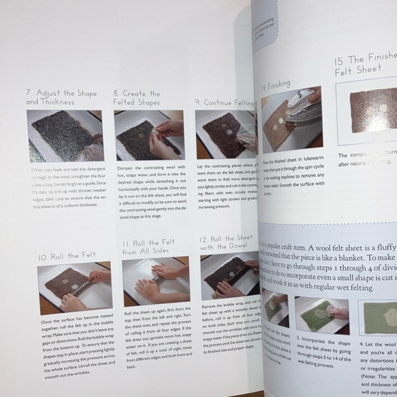 Felting for Baby: 25 warm & wooly projects by Saori Yamazaki book - Picture 8 of 16